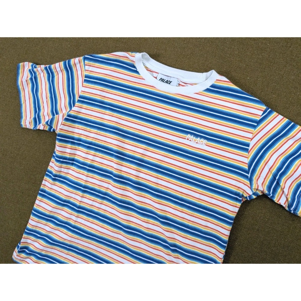 Palace Skateboards Stripe Vintage Rare Tee Shirt - Size Large Skating